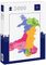 Lais Jigsaw Puzzle Map of Wales by Counties 1000 Pieces
