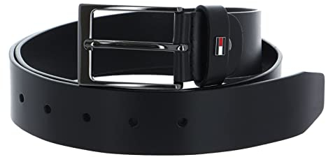 Tommy Hilfiger SPWM Layton ADJ Belt 3.5 W90 Black