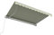 paramondo Gelenkarmmarkise Basic 2000 Markise Sonnenschutz Sichtschutz für Balkon & Terrasse, 500 x 350 cm (Breite x Ausfall), Uni Creme-Weiß