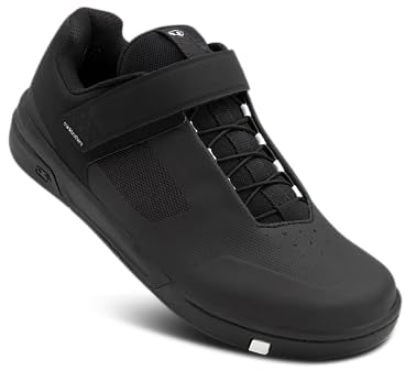 Crank Brothers Unisex Stamp Speed Lace Fahrradschuhe, Black/White, 44.5 EU