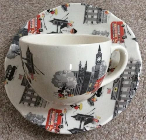 Cath Kidston x Disney Mickey Mouse in London Cup and Saucer