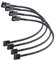 Gebildet 4pcs 4Pin PWM Fan Extension Power Cable Connector Case Macho a Hembra para Computadora Compatible con 4Pin y 3Pin PWM Fan (42cm)