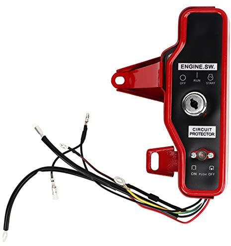Scatola Interruttore a Chiave di Accensione, Pannello Interruttore a Chiave Fuoribordo Non Deformabile da 2‑3KW Facilmente Conduttivo per Macchina di Pompaggio