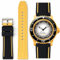 Stanchev Armband für Blancpain Swatch, 22 mm, weiches Gummi, wasserdicht, Ersatzband für Blancpain X Swatch Fifty Fathoms für Herren und Damen, mit Werkzeugset zum Anbringen und Entfernen, 22 mm