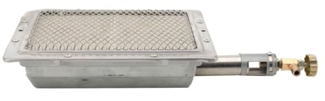 L-home Barbecues Infrarot Seitenbrenner, Gas Camping Brenner BBQ Infrarot-Keramikbrenner Gasgrill Keramikheizung, 22 * 17cm