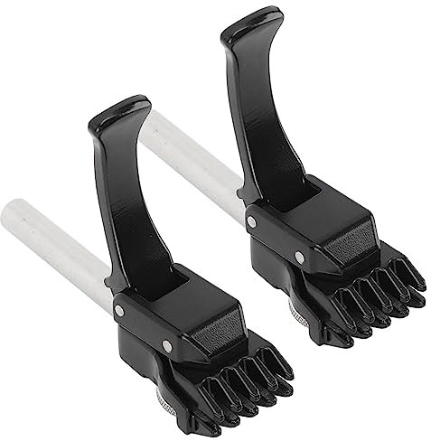 Topyond 1 Pair of Tennis Badminton Stringing Machine, Black Tennis Badminton Machine String Clamp with Flying and Starting Clamp for Precise Stringing, Handheld Badminton Machine Stringing Pliers
