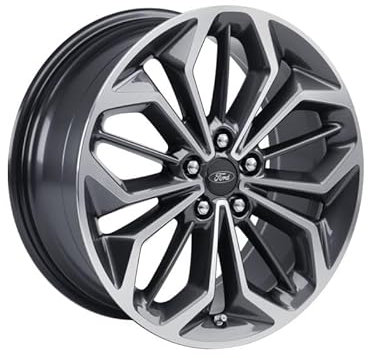 Ford Genuine Focus Mk4 18 Alloy Wheel 5x2 Spoke Pearl Grey Machined 2022-Onwards 2540808