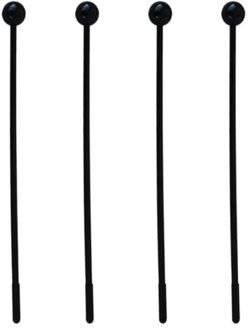 4 Piezas Baquetas de Percusión, Baquetas De Tambor, Palos para Instrumento Palillos de Percusión para Xilófono para Batería, Marimba y Glockenspiel Xilófono