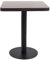 Bistrotisch Dunkelbraun 60x60 cm MDF,286431