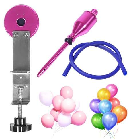 Ballonfüllmaschine – Ballonfüllwerkzeug, Ballonstreckermaschine | Ballonfüllgerät, einfach zu bedienende Metallfüllmaschine für künstliche Ballons, Dekorationsbedarf, Partys, Valentinstag, Jahrestag
