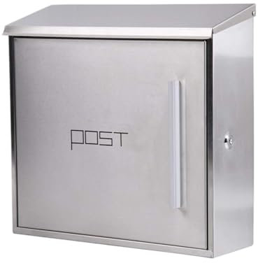 SHCHNA Briefkasten Vorschlagsbox Briefkasten Wandmontage Briefkästen Briefkasten Wandmontierter Außenbriefkasten Briefkasten Mit Abdeckung Briefkasten Letter Box