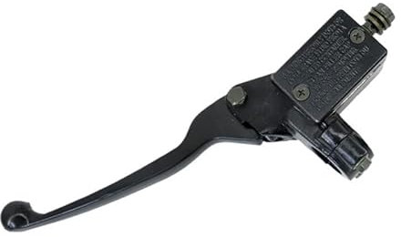 GFDSGRE Manetas Moto Cilindro Maestro de Embrague de Freno Delantero de Motocicleta Universal de 14 mm Negro de 7/8 y 22 mm, Bomba hidráulica for Motocicleta, Palanca de Freno for Motocicleta(Left)