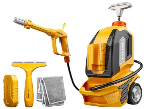 Giocattolo Per Pulitore Ad Alta Pressione Con Meccanismo A Spruzzo E Design Autentico, Set Di Gioco Educativo Per La Manutenzione 'automobile Per Interni E Esterni | Dispositivo