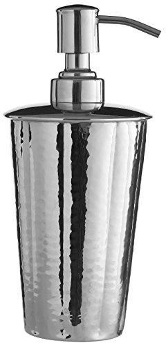 Premier Housewares Lotion Dispenser, Silver, 19 x 9 x 9 cm