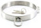 ZWFUN Halsreif Halsband SM Bondage Spielzeug Halsbänder damen silber Necklace Choker für Paare（Schloss Ø Schlüssel） (L:13.8cm)