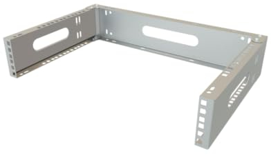 Stalflex Wall Mount Network Cabinet 19 Inch 2U/4U 330 mm - Server Rack Made of Steel - Computer & Server Racks - Compatible with Rack Network Devices