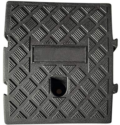 bluesa Bordsteinrampe 13cm/11cm Hoch Rampe, Leichte Tragbare Auffahrrampen Plastik, Schwellenrampe Auto Auffahrhilfe Für Auto Autoanhänger LKW Fahrrad Motorrad