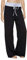 AMYTIS Damen Yogahose Stretch Freizeithose Bequeme Pyjamahose Schlafanzughose Lang Leichte Lounge Hose Hausanzug Hosen Relaxhose Fitness Sommer Weites Bein,PureBlack,XXL