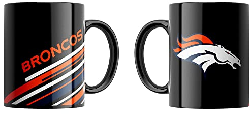 Great Branding Denver Broncos NFL Classic Mug (330 ml) Stripes Tasse - STK