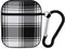 Airpods-Hülle Schwarz-Weiß-Gitter Airpod Hard Case Cover Kopfhörerhüllen Für Apple Airpods1 Airpods2