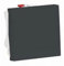Interrupteur va-et-vient 10A connexion rapide anthracite Unica
