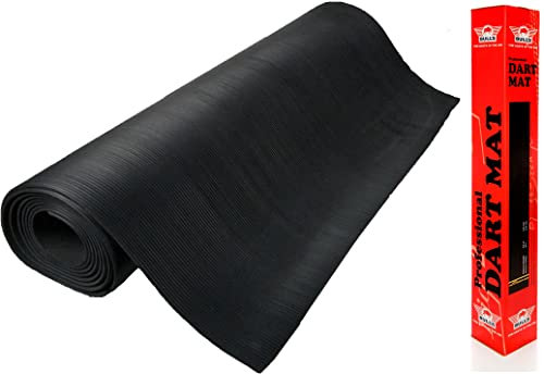 Rubber dartmat 300x90cm - Bulls