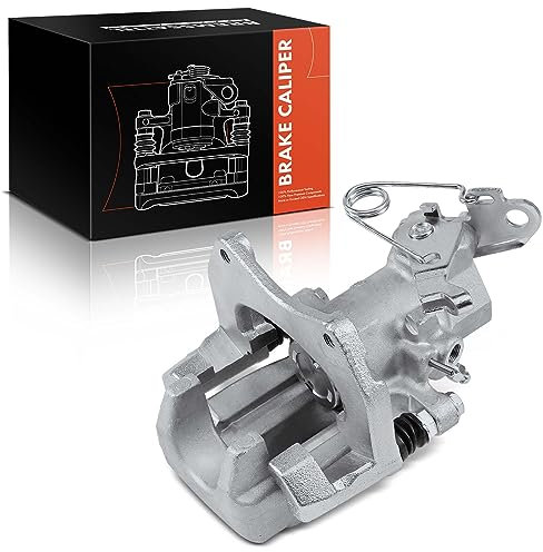 Frankberg Pinza Freno Pinza del Freno Posteriore Sinistra Fusione di alluminio Con Staffa (Distanza di Fori della Staffa 90mm) Compatibile con A8 4D2 4D8 4.2L 2000-2002 Replace# 4D0615423E