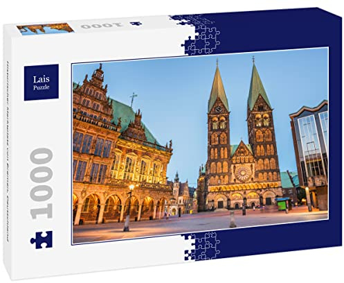 Lais Puzzle Historischer Marktplatz von Bremen, Deutschland 1000 Teile