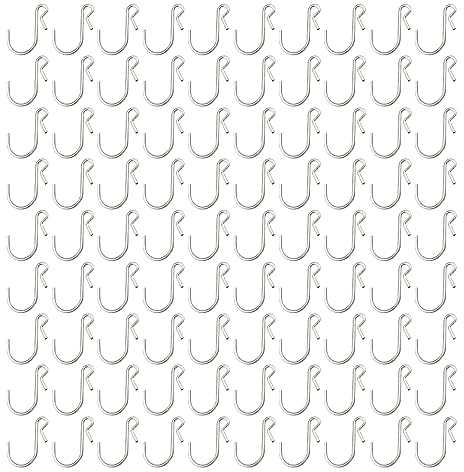 XINGSUI 90 Pezzi ganci a S,Ganci Cucina a S,per utensili da cucina, ufficio, bagno, armadio, officina, garage, ufficio, casa