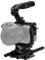 TILTA - Jaula para cámara compatible con Sony FX3 FX30 con mango superior Xeno, adaptador de placa base LWS tipo III y kit básico universal de placa base LWS de 15 mm, negro TA-T16-A-B
