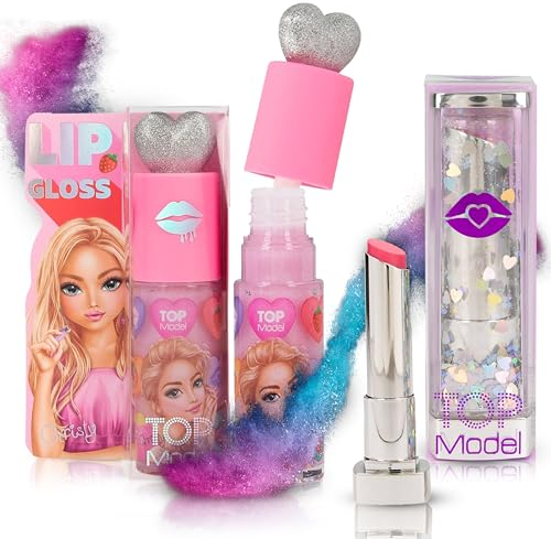 TOPModel Lipgloss Glow BEAUTY and ME + TOPModel Lippenstift Konfetti BEAUTY and ME
