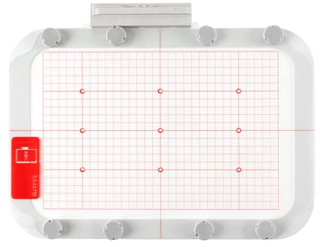 MagnaHoop Magnetischer Reifen für Brother Innovis Quattro 6000D 6700D 6750D BP2100 VE2200 Dream Maker VM6200D und Babylock Solaris Destiny Ellisimo, Metall-Magnet-Stickmaschinen-Schärpe Rahmen (8 x