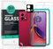Screen Protector For Motorola Moto G84 5G 6.5[2 Pack],with 2Pcs Tempered Glass,1Pc Camera Lens Protector,1Pc Backing Carbon Fiber Film[Fingerprint Reader,Easy to install]
