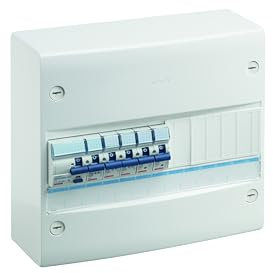 TABLEAU LOGEMENT PRÉÉQUIPÉ - À VIS - 3R 39 MODULES - 2 ID 2P 63A 30MA TYPE AC + 1 ID 2P 63A 30MA TYPE A + 10 DISJ. 1P+N: 5 X 16A, 4 X 20A, 1 X 32A