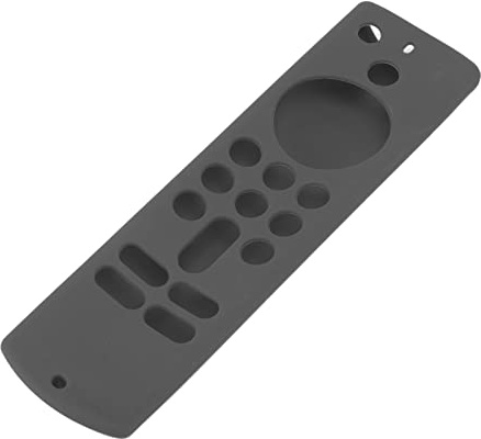 Cover for Fire TV Stick, Silicone Remote Control Skin Sleeve Protective Case, Slim Lightweight Back Non Slip Design with Lanyard, Glowing (Gray)