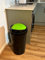 60L Premium Black Brabatia Plastic Touch Top Bin, Dustbin, Rubbish Bin for Kitchen, Home With Coloured lids Black/Blue/Red/Silver/Green (GREEN)