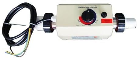 OUHFCASN Riscaldatore d'Acqua da 3 kW, Pompa di Calore for Piscina, Utilizzabile for vasche da Bagno, Mini Piscine, Spa Riscaldamento efficiente