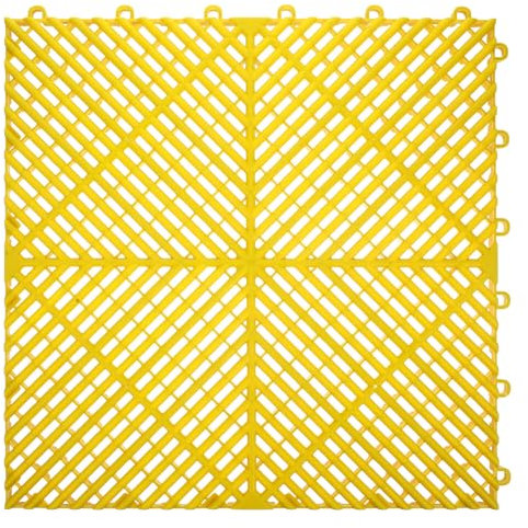 SEWACC Tappetino Di Drenaggio Ad Incastro Multifunzionale, Piastrelle Antiscivolo in Plastica Per Pavimenti Da Bagno e Autolavaggio, Tappetino Doccia Per Piscine e Aree Umide