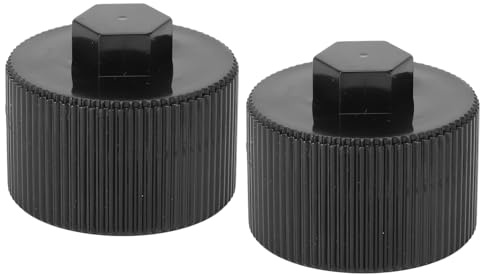 Riuulity 2 Stück 154712 Sandfilter-Ablaufkappe Ersatz-Pool-Sandfilter-Ablaufstopfen für Dollar SD 35 SD 40, Schwimmbäder und SPA-Hallen