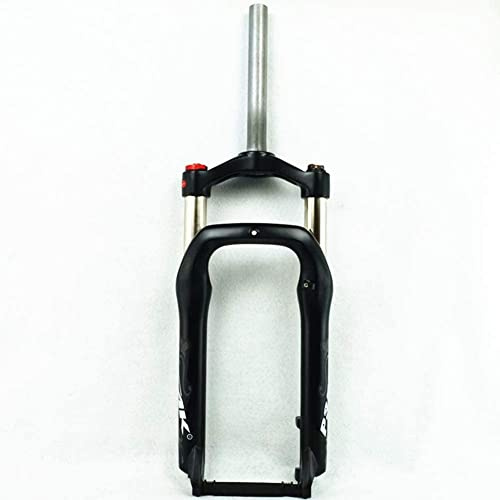 Fat Bike da 20, forcella, pneumatici 4.0, sospensioni a molla Snow Beach Oil, freno a disco da 1-1/8, escursione 9 mm, bloccaggio manuale da 100 mm, lega di magnesio e alluminio per bici elettrica