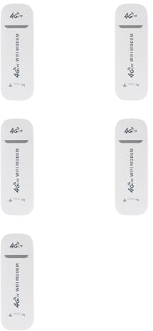 Tacdas 5X Módem 4G LTE FDD 3G WCDMA UMTS USB Dongle WiFi Stick Fecha de Banda con Ranura para Tarjeta Sim (Versión Europea)