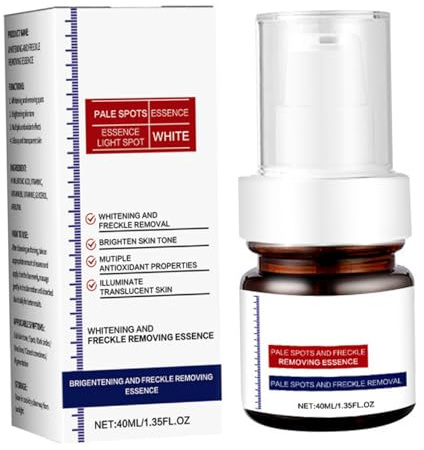 Narbencreme, Entferner dunkler Flecken für Gesichtssprossen, Entfernung von Vitamin C-Gesichtscreme, feuchtigkeitsspendende, aufhellende Sommersprossen für trockene, fettige und Mischhaut, 40 ml