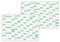 Green Wandkalender Wandplaner 2025 + 2026 gefaltet DIN A3 Format (297 x 420 mm) mit 12 Monaten