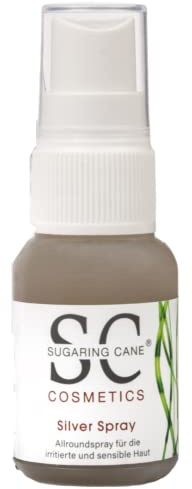 Mikro-Silber Gesichts- & Körperspray für sensible Haut, pflegend bei Hautirritationen, Silber-Ionen gegen Bakterien & Keime, beruhigendes Tonic nach der Haarentfernung (Silver-Spray 30ml)
