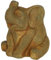 Classic Home and Garden 260004P-433 Pot de Fleurs en Forme d'éléphant, Petit, Rouille