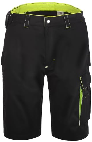 TMG Arbeitsshorts Herren Finesse - leichte Cargo Bundhose kurz aus robustem Baumwoll-Polyester-Mix mit vielen Taschen - Für Werkstatt & Baustelle