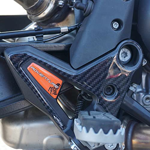 labelbike - 3D Harz Aufkleber Motorrad-Fersenschutz kompatibel mit KTM 790-890 Adventure