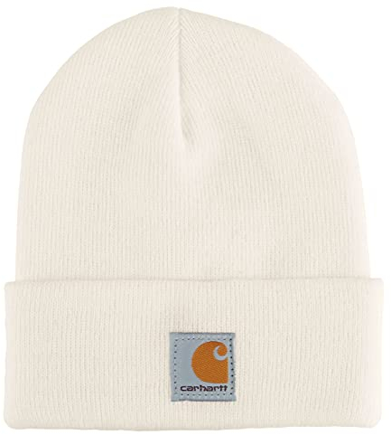 CARHARTT Kids' Knit Beanie Watch Hat Bonnet, Guimauve, 6-14 Years Mixte