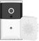 XZincer Sonnette vidéo sans Fil Smart Sonnette vidéo à Distance sans Fil Sonnette vidéo Intelligente Interphone Domestique Nocturne HD Connexion WiFi Sonnette Gadgets pour La Maison (Black, One Size)