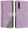 JZASES Cover per Huawei P20 Pro, Custodia in PU Pelle, Antiurto Libro Portafoglio Protettiva Cover Compatibile con Huawei P20 Pro, Viola